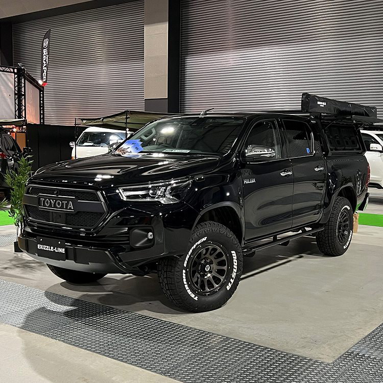 RIVAI OFFROAD サイドステップバー トヨタ ハイラックス GUN125 左右